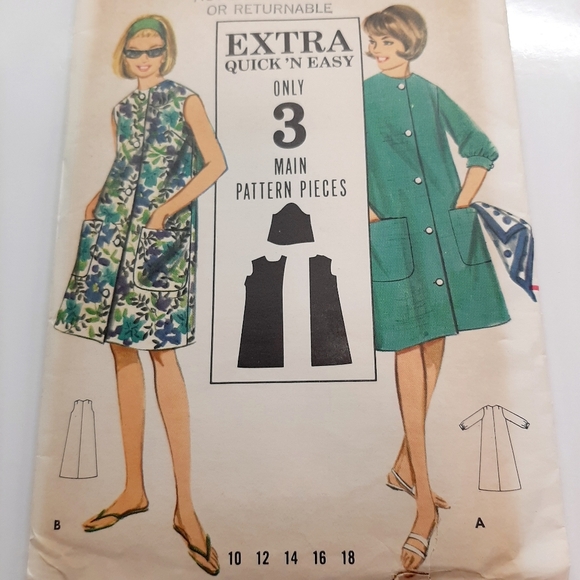 BUTTERICK BEACH DRESS PATTERN # 3227 - Picture 2 of 6